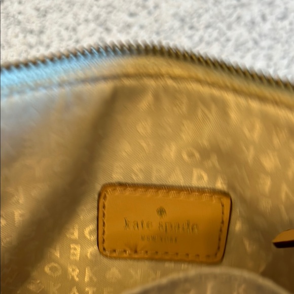 Kate Spade Pink and Cream Tropical Wristlet - Picture 5 of 8